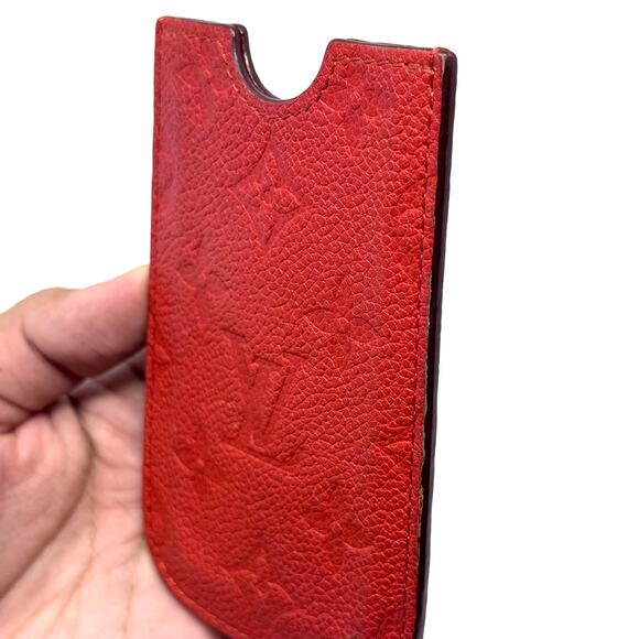 Louis Vuitton Red Sleeve Wallet - Picture 6 of 10